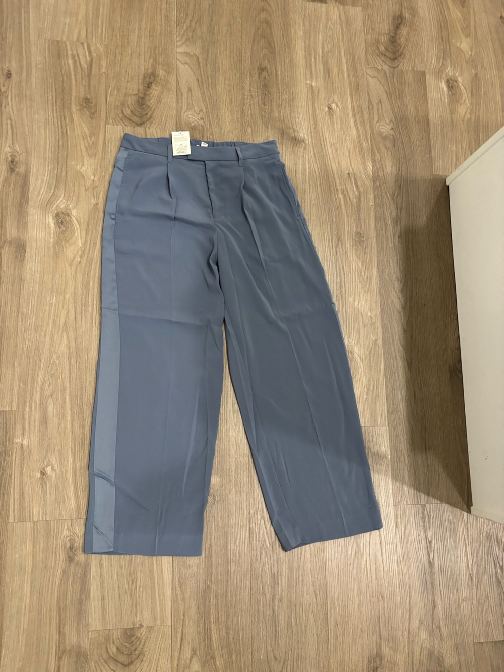 a New Day Women’s Wide Leg Dress Pants - Slate Blue Size 10